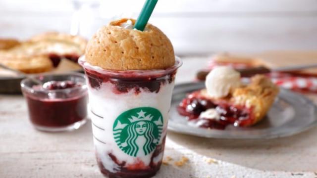 Starbucks Japan’s New Frappuccino Is American Cherry Pie You Can Drink 