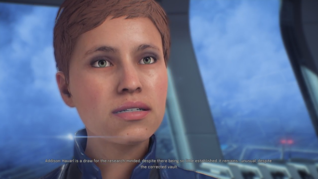 Mass Effect: Andromeda’s Tired Face Lady Now Looks Slightly Less Tired