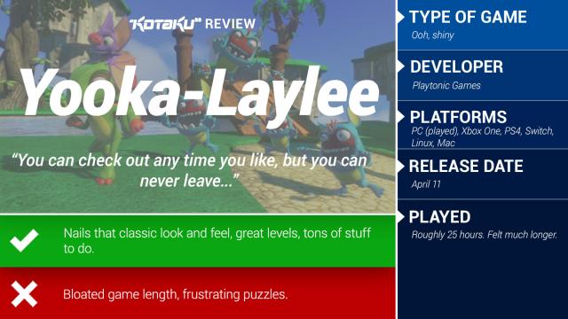 Yooka-Laylee: The Kotaku Review