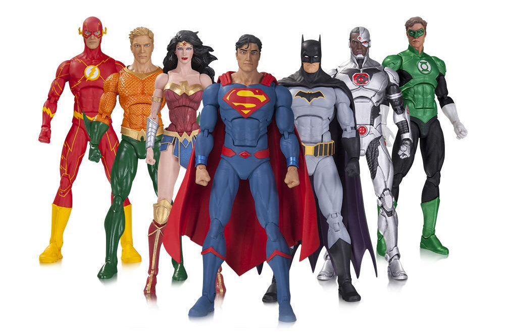 Toy Time Plays With DC Icons Justice League Rebirth Action Figures