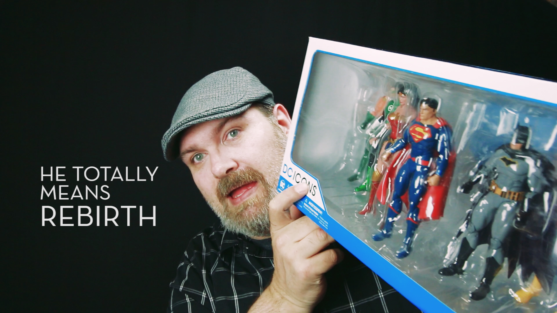 Toy Time Plays With DC Icons Justice League Rebirth Action Figures