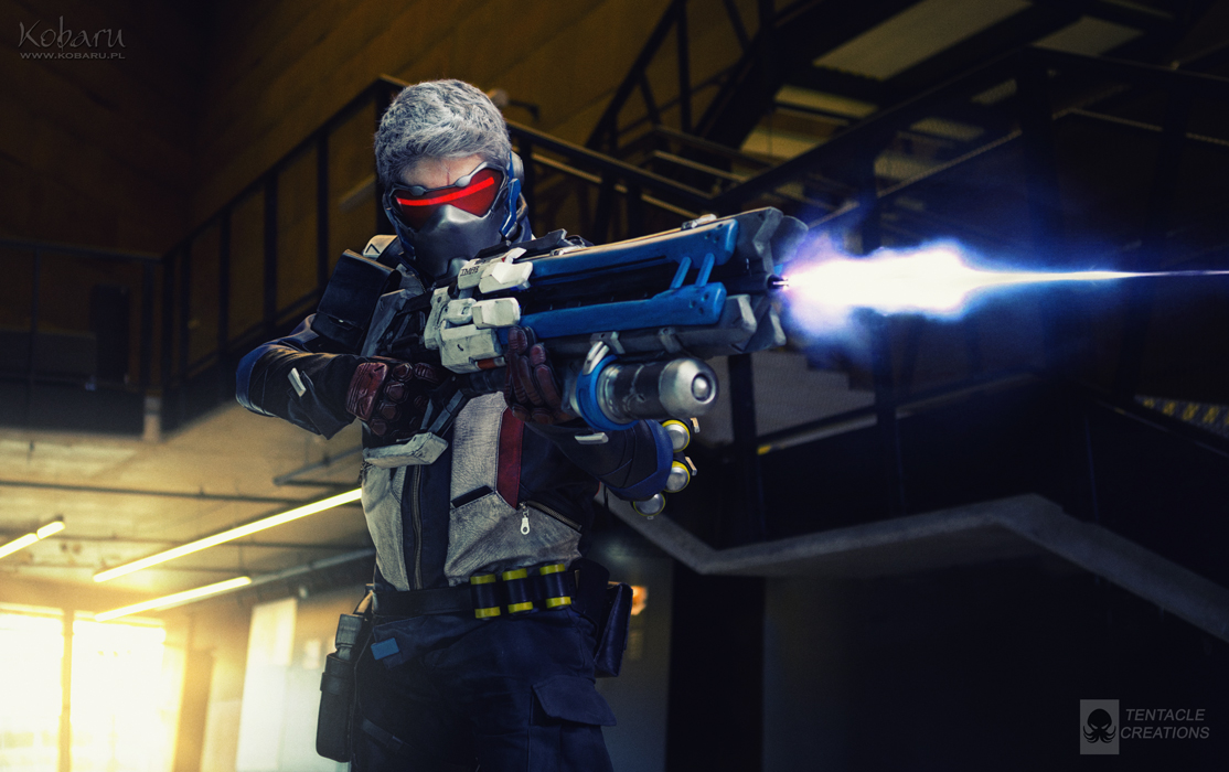 Soldier 76 Cosplay, Reporting For Duty