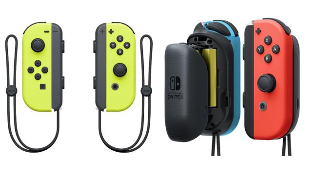 New Joy-Con Colour, Battery Pack Coming