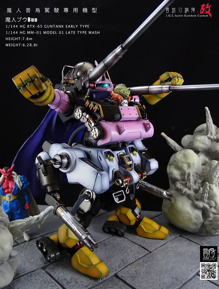 Dragon Ball Meets Gundam In Custom Models