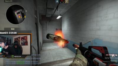 Popular Counter-Strike Streamer Redeems Himself After Humiliating Molotov Accident