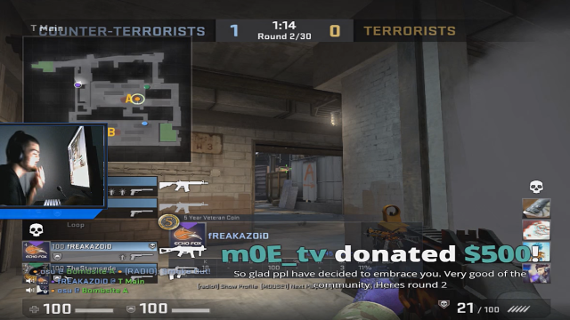 Disabled Streamer Receives Hundreds In Donations After Bullies Kick Him From Match