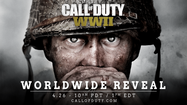 Activision Announces Call Of Duty: WWII
