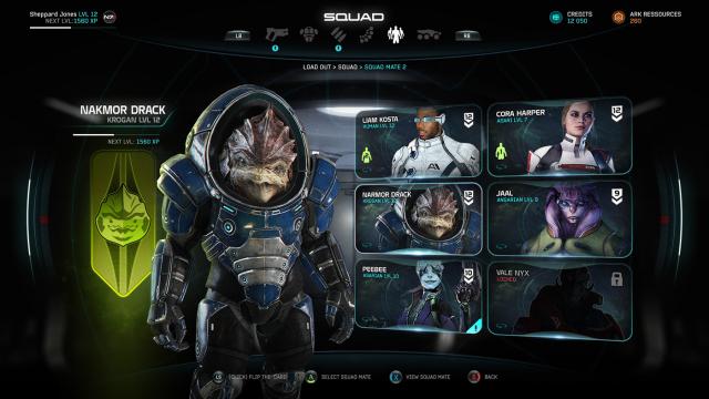 Early Mass Effect: Andromeda Art Shows Some Very Different Characters