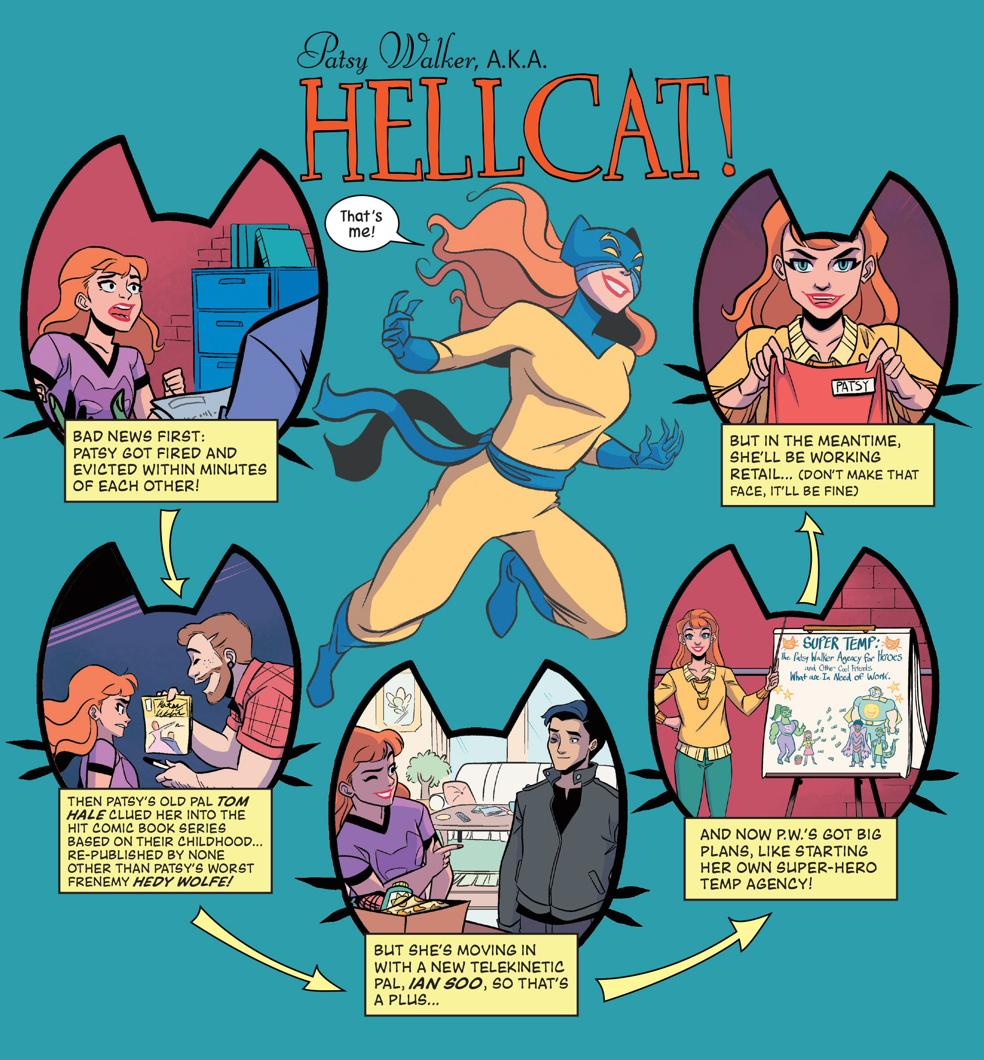 Patsy Walker, AKA Hellcat! Gave Me Everything I Ever Wanted In A Superhero Comic Book