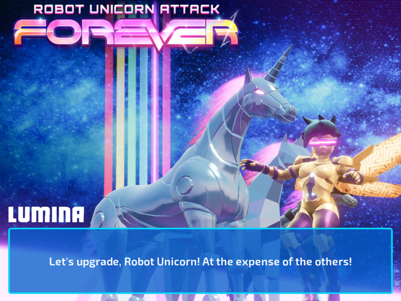 Robot Unicorn Attack Isn’t Screwing Around This Time