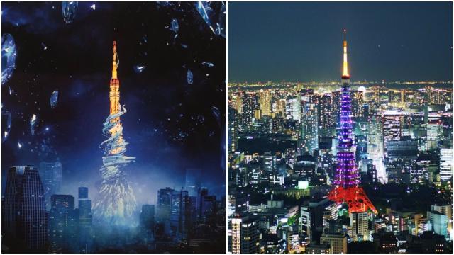 Tokyo Tower Turned Into A Final Fantasy Dungeon