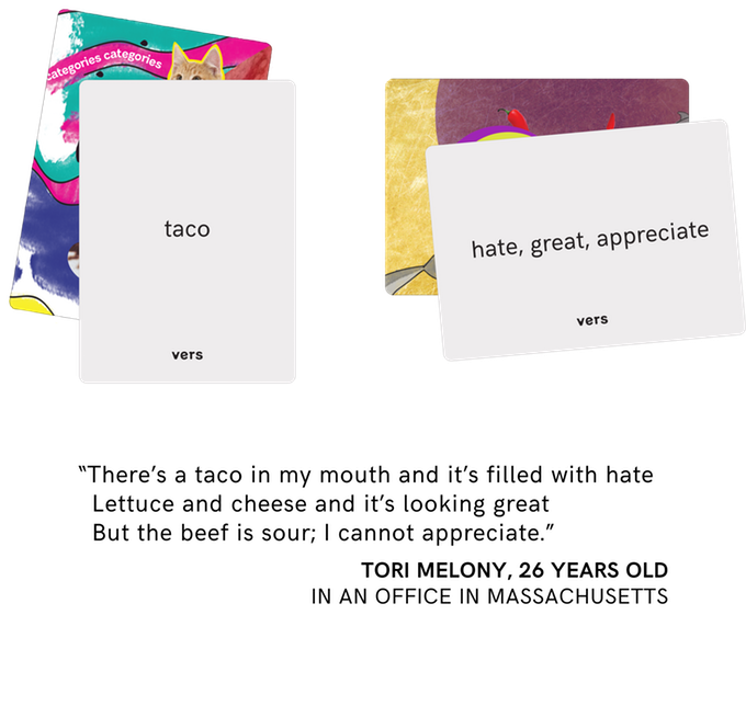 A Card Game That Will Help You Freestyle Rap