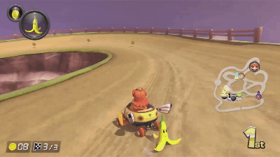 Poor Mario Kart 8 Player Gets Forced Out Of First In Worst Way