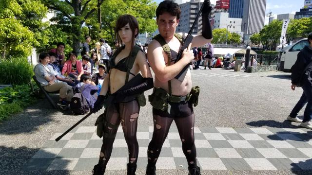Palmer Luckey Cosplays As Quiet From Metal Gear Solid 5: The Phantom Pain
