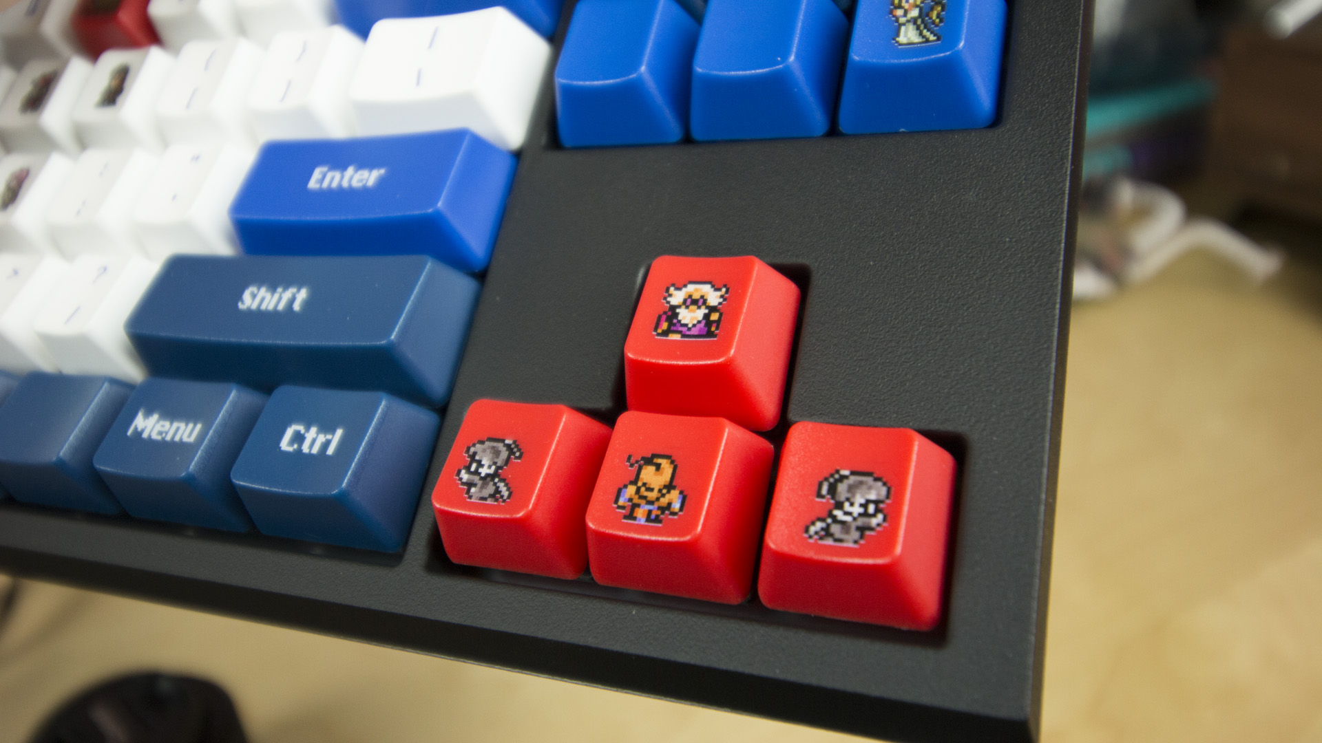 My Final Fantasy Keyboard Has Quina Instead Of A Q