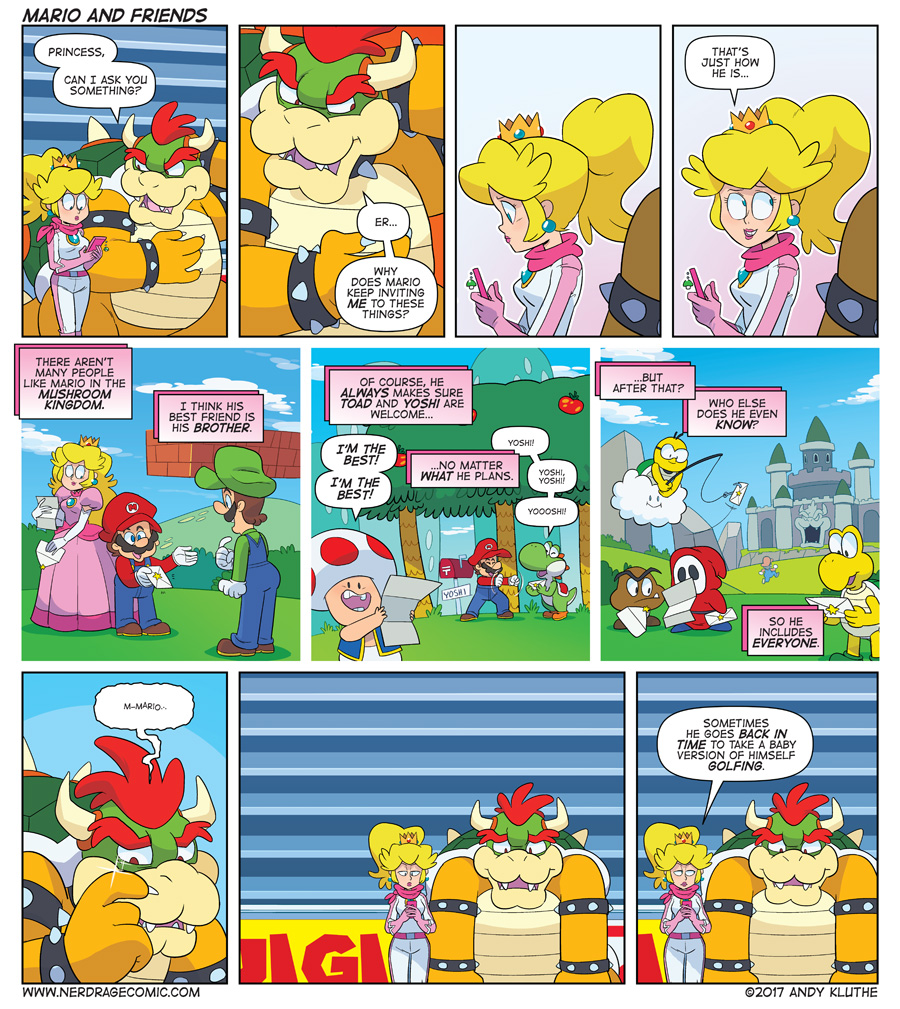 Sunday Comics: Mario And Friends 
