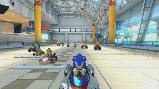 Modder Adds Sonic To Mario Kart 8