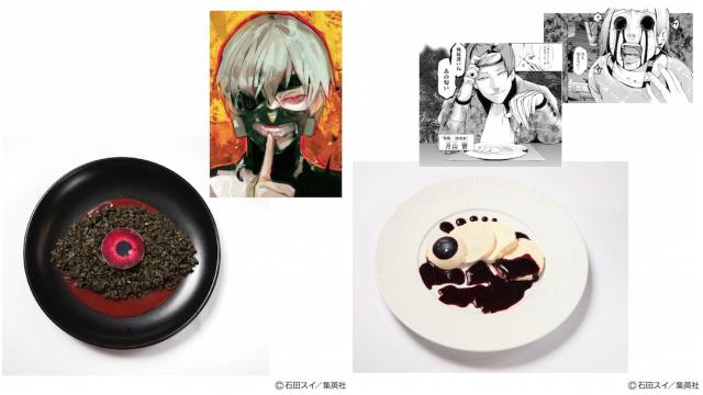 Tokyo Ghoul Gets An Official Cafe With Disgusting-Looking Food