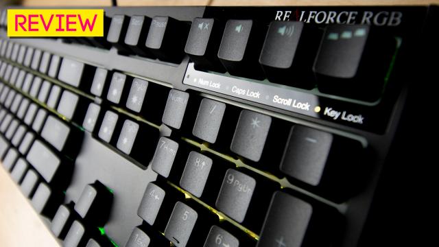 Topre Realforce RGB Keyboard Review: Life Beyond The Rubber Dome