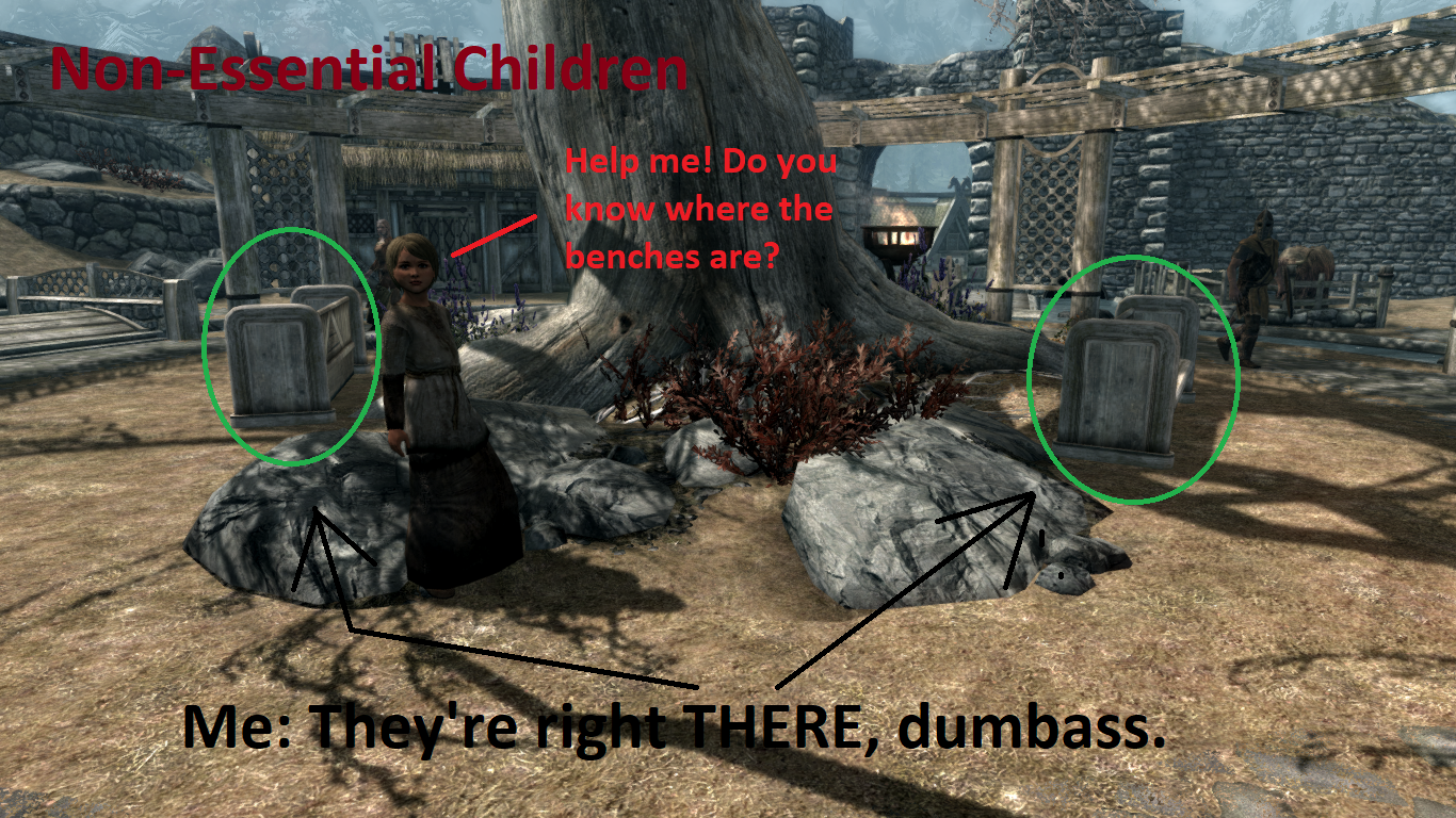 Skyrim Modder Wants You To Know Their Child Killing Mod Is The Best One