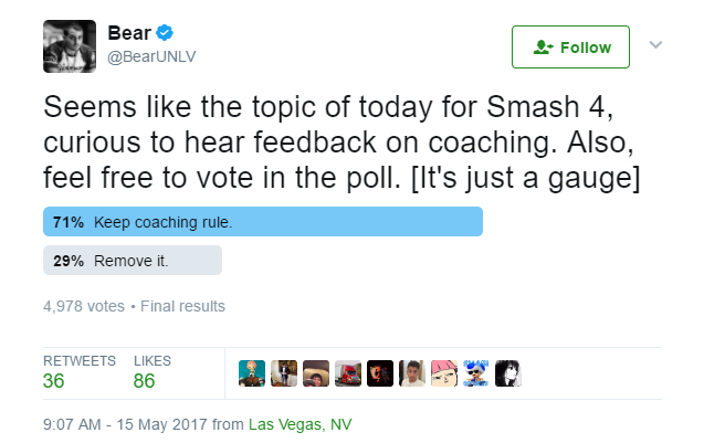 Smash Players Can’t Agree Whether Coaching Is OK Or Not