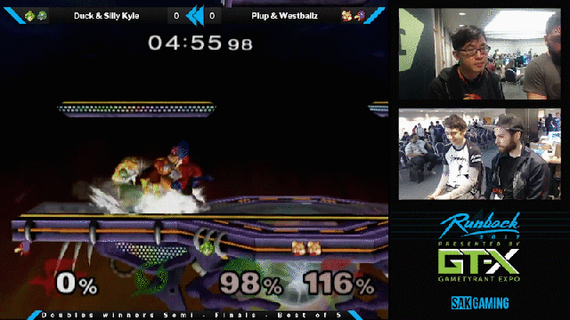 Infamous Invisible Ceiling Glitch Resurfaces At Melee Tournament