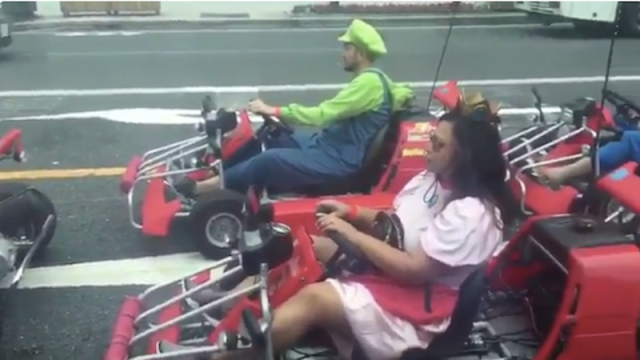 Hugh Jackman Discovers Real-Life Mario Kart, Gets Really Excited