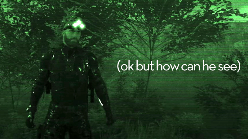Splinter Cell Chaos Theory Sam Fisher - Discover & Share GIFs