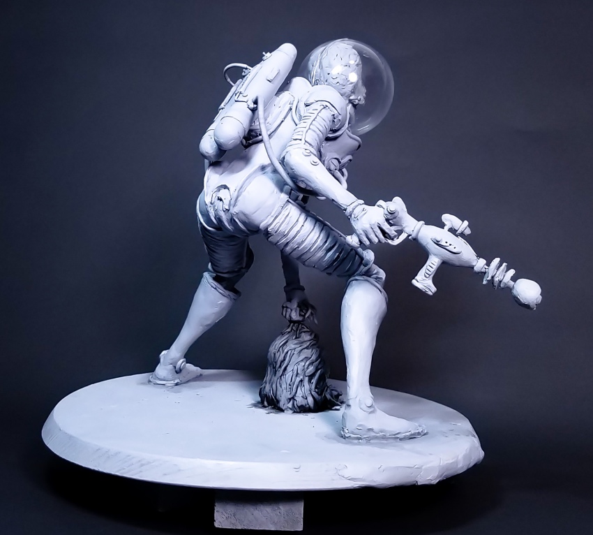 Inventive Sculpture Brings Mars Attacks! To The Planet Of The Apes