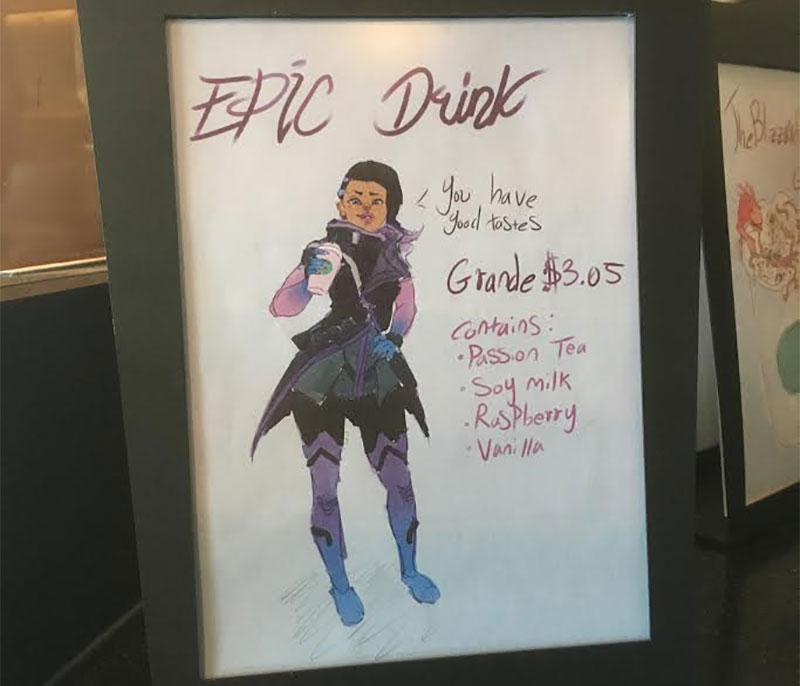 There’s A Starbucks At Blizzard’s HQ, And The Menu Is Great