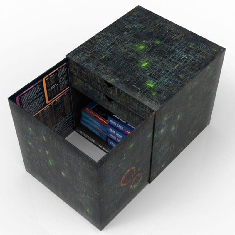 Of Course the New Star Trek RPG Comes In A Borg Cube Box