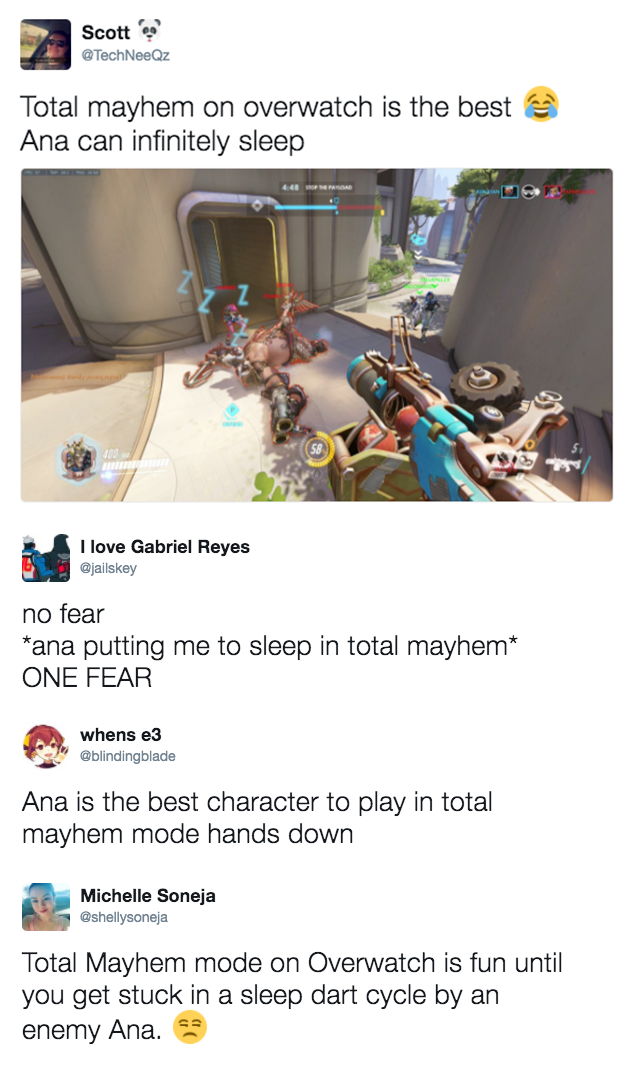 Ana Is A Sleep-Inducing Monster In Overwatch’s Total Mayhem Mode