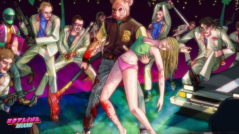 Hotline Miami Cover Artist On His Distinct Visual Style, Music, And Beard