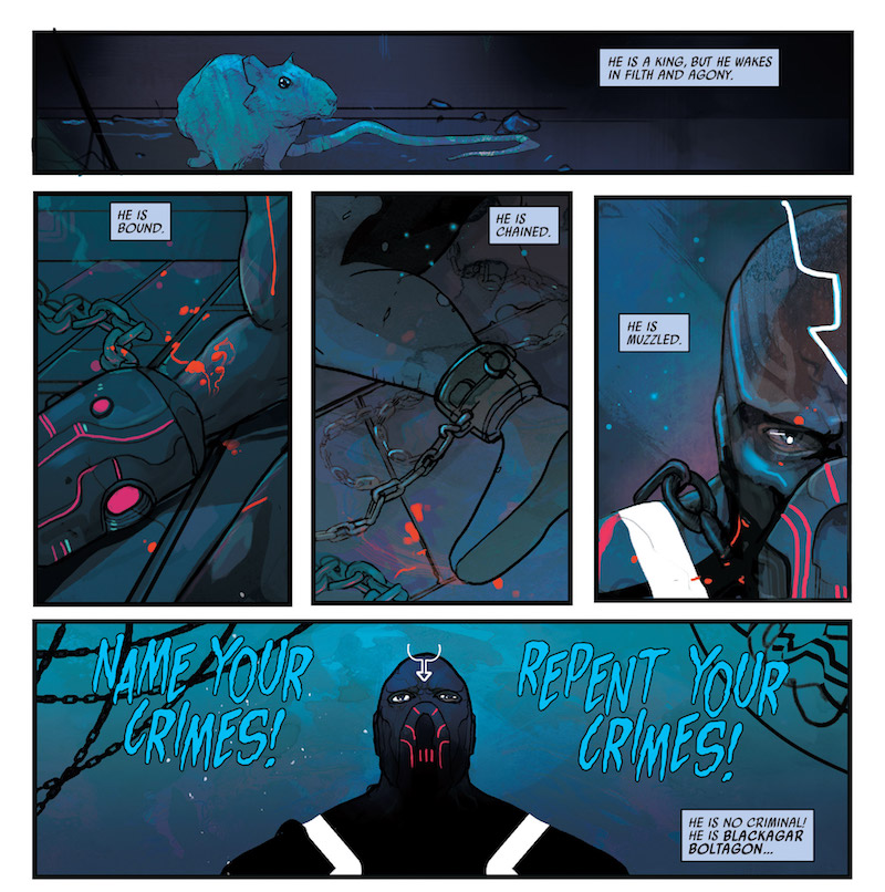 In The New Black Bolt Comic, The Inhuman King Is Finally Developing A Human Personality