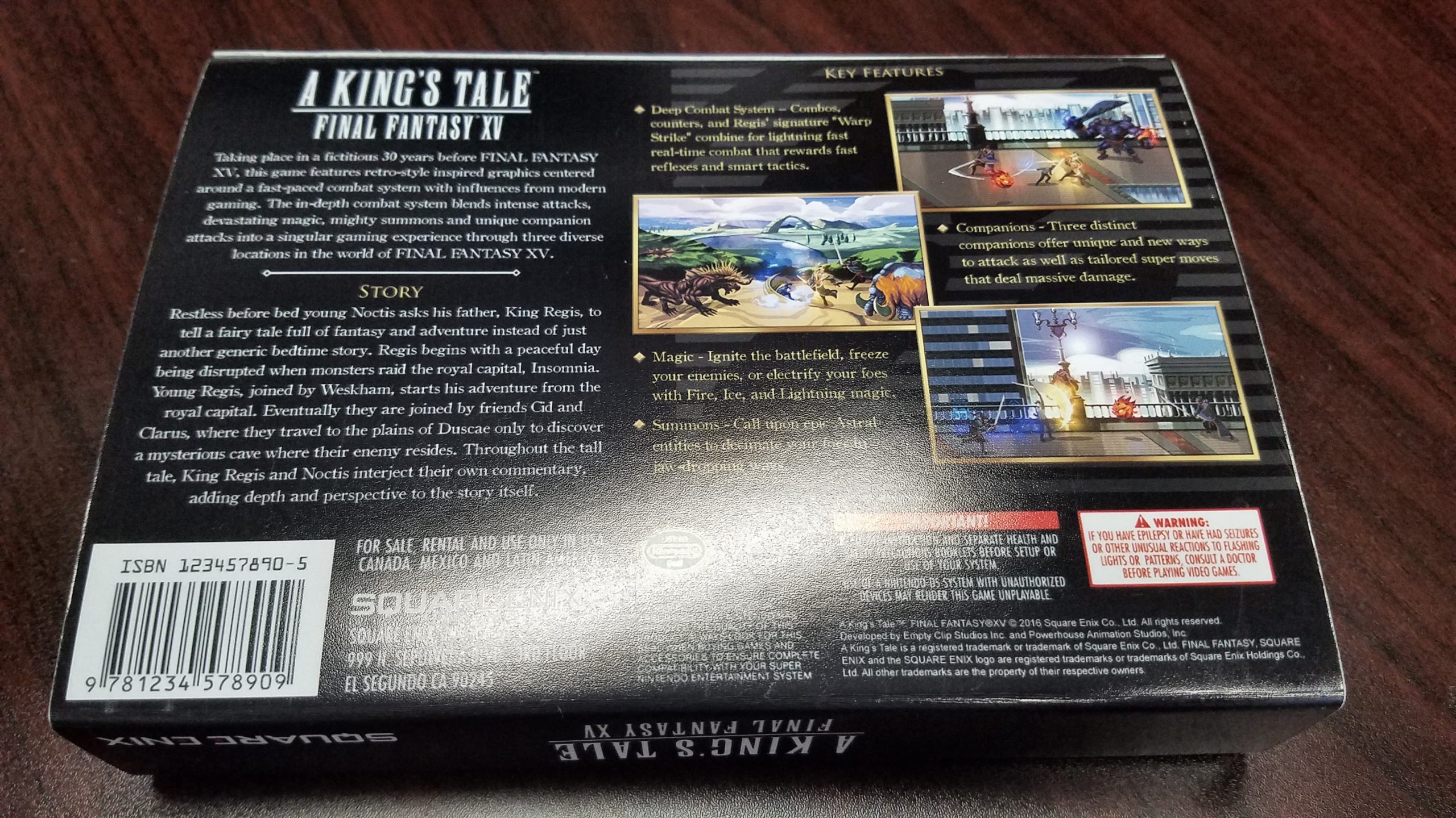Square Enix Gave Sweet, Fake SNES Carts To King’s Tale Staff