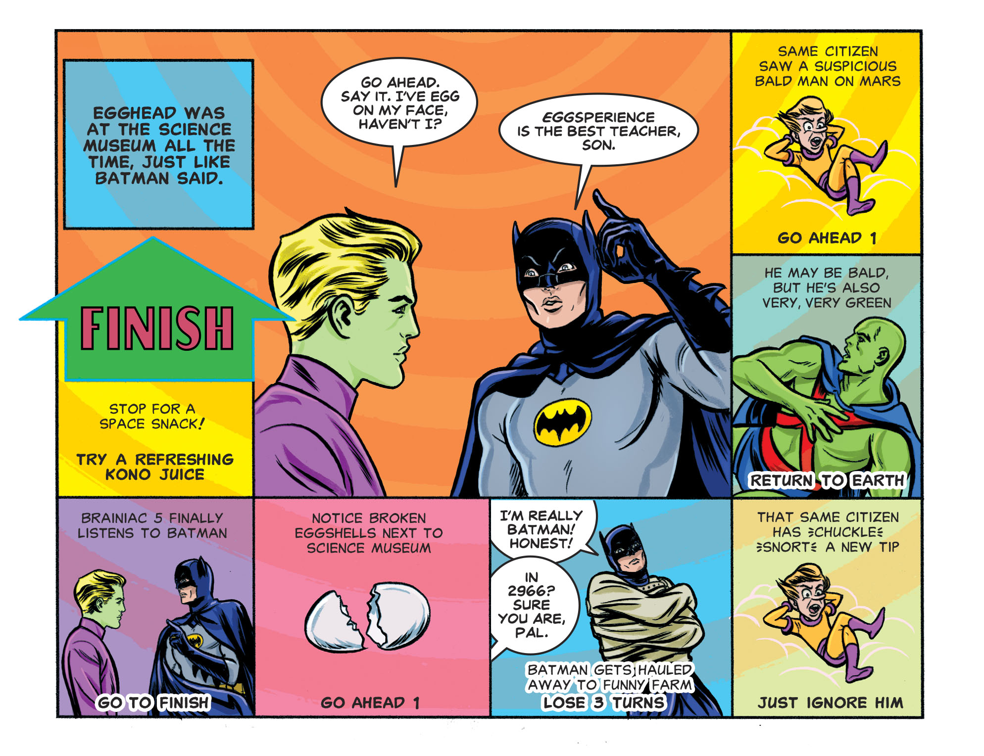 Batman ’66 Met The Legion Of Super-Heroes and They Cramped Each Other’s Style So Bad