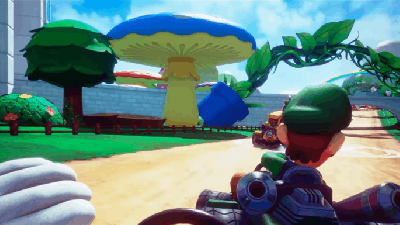 Virtual Reality Mario Kart Looks Like It Could End Friendships Forever