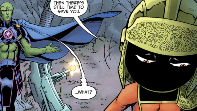 Marvin The Martian And The Martian Manhunter Can’t Agree Whether Humanity Deserves To Exist