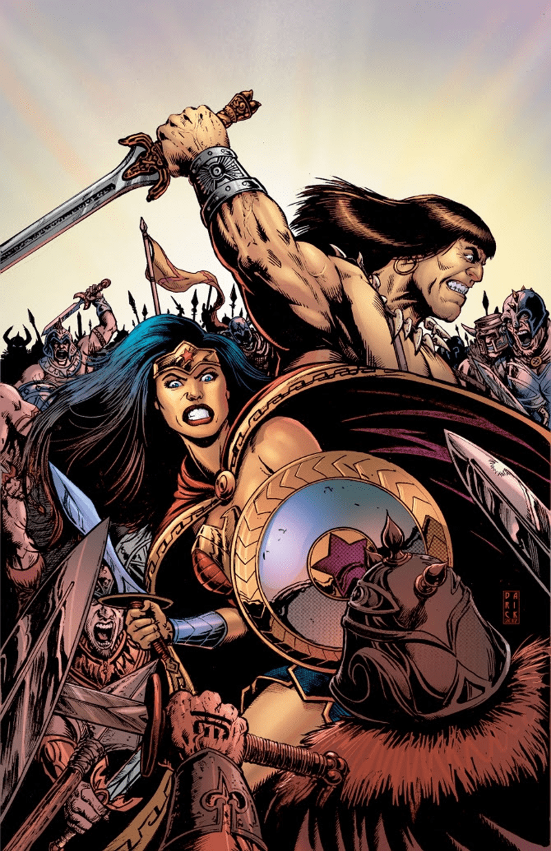 Gail Simone Is Teaming Up Wonder Woman And Conan The Barbarian For A New Comic