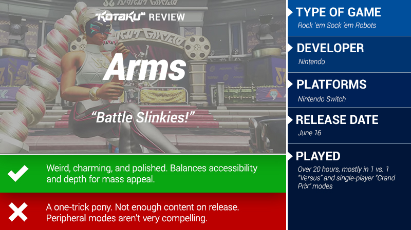 Arms: The Kotaku Review