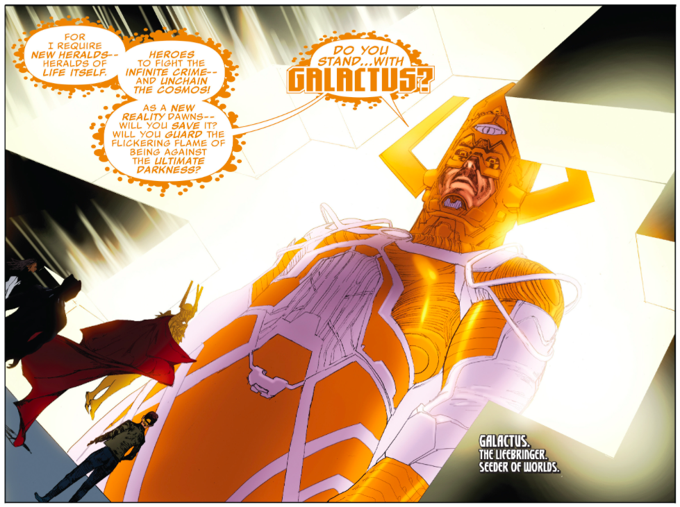 Ultimates 2 Is Turning Galactus And Ego The Living Planet Into Cosmic Superheroes