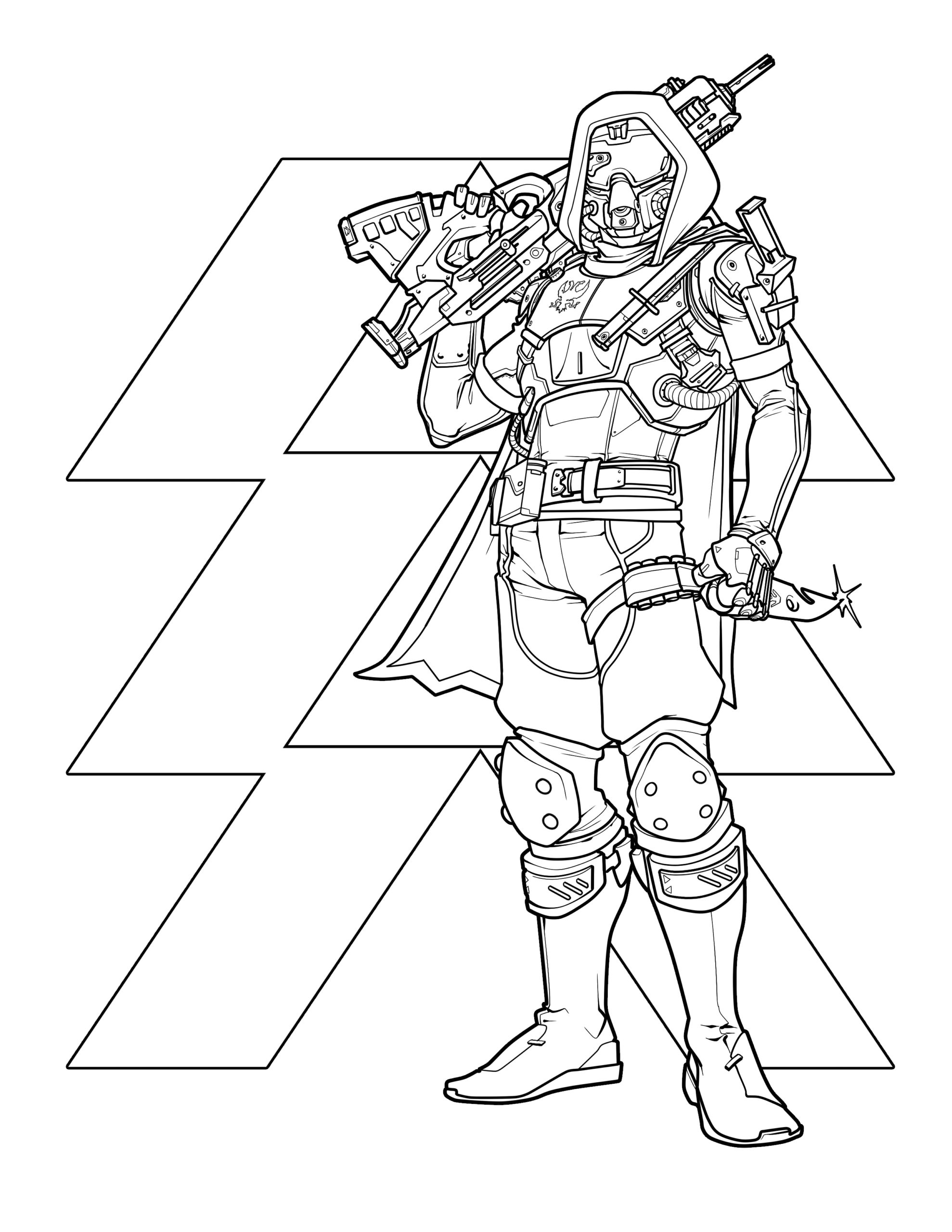Official Destiny Colouring Book Looks More Relaxing Than Destiny