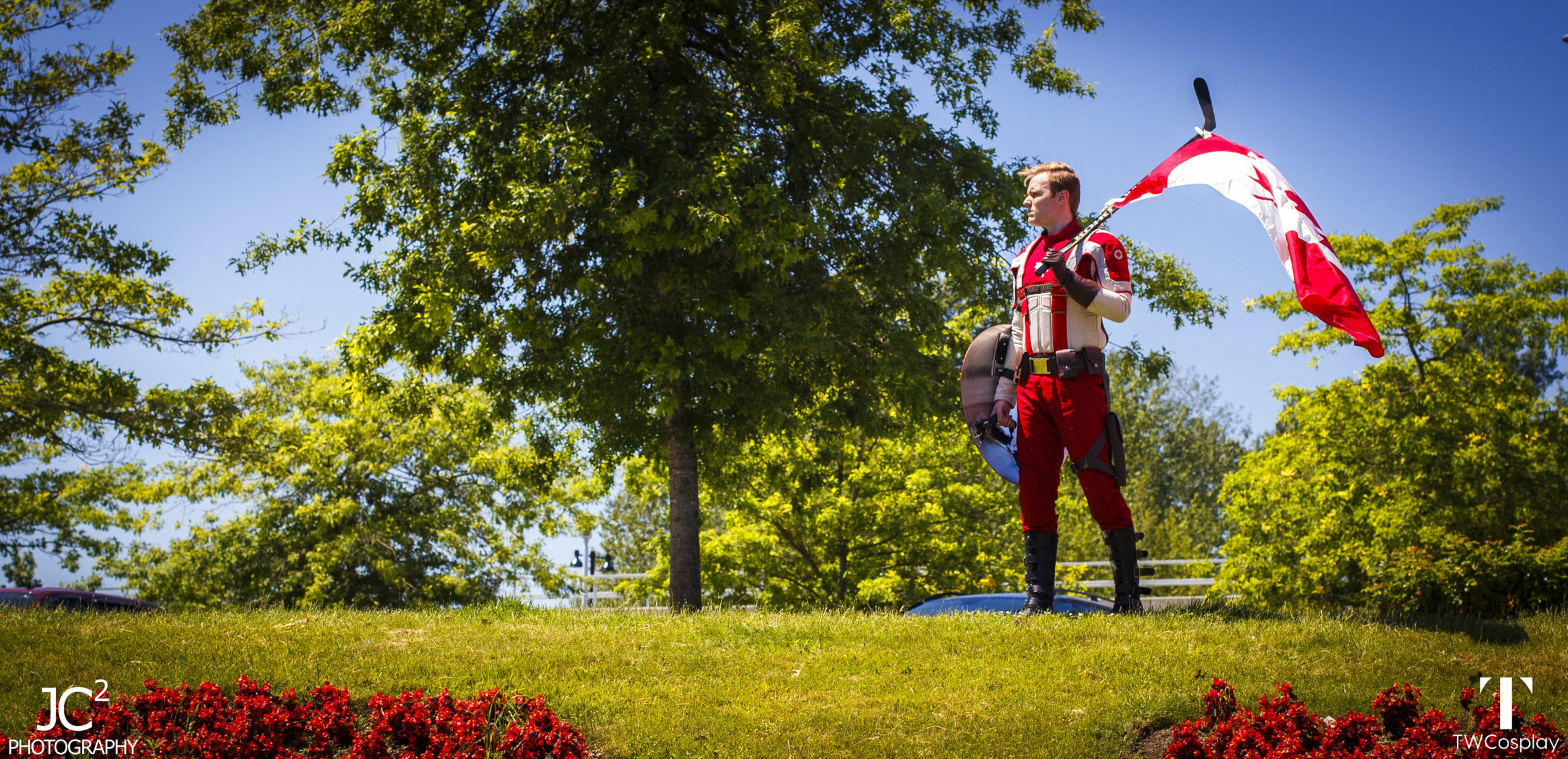 Captain Canada Cosplay Is Here To Save The Day