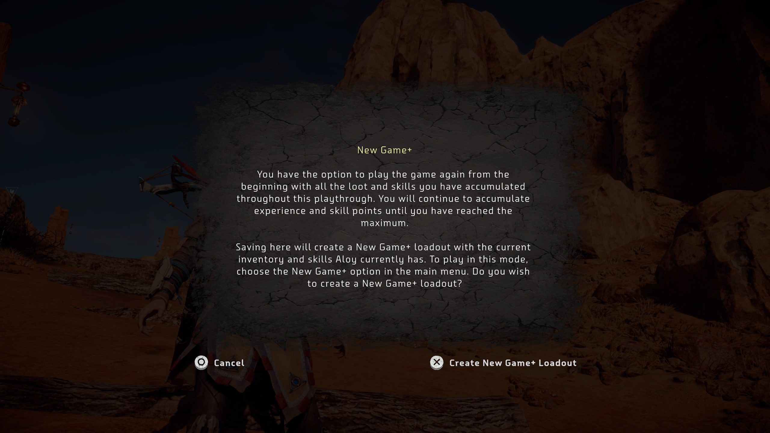 Horizon Zero Dawn’s New Game+ Lets You Keep Your Gear But Skip The Kid Stuff