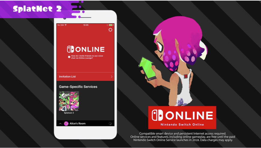 The Nintendo Switch Phone App Goes Live With Splatoon 2
