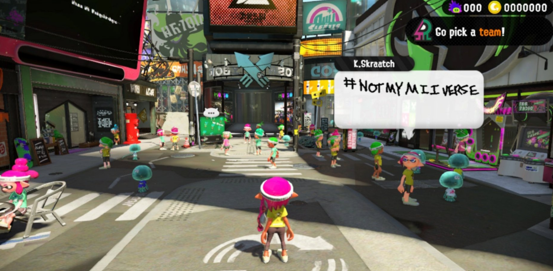 Even Without Miiverse, Splatoon 2’s Lobby Is Still Amazing