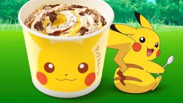 Pikachu McFlurry Coming To McDonald’s Japan