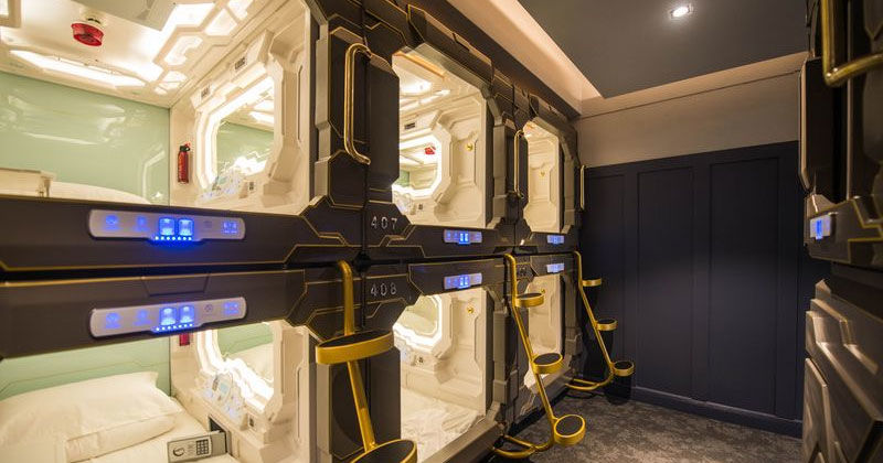 The Coolest-Looking Capsule Hotels Outside Japan 