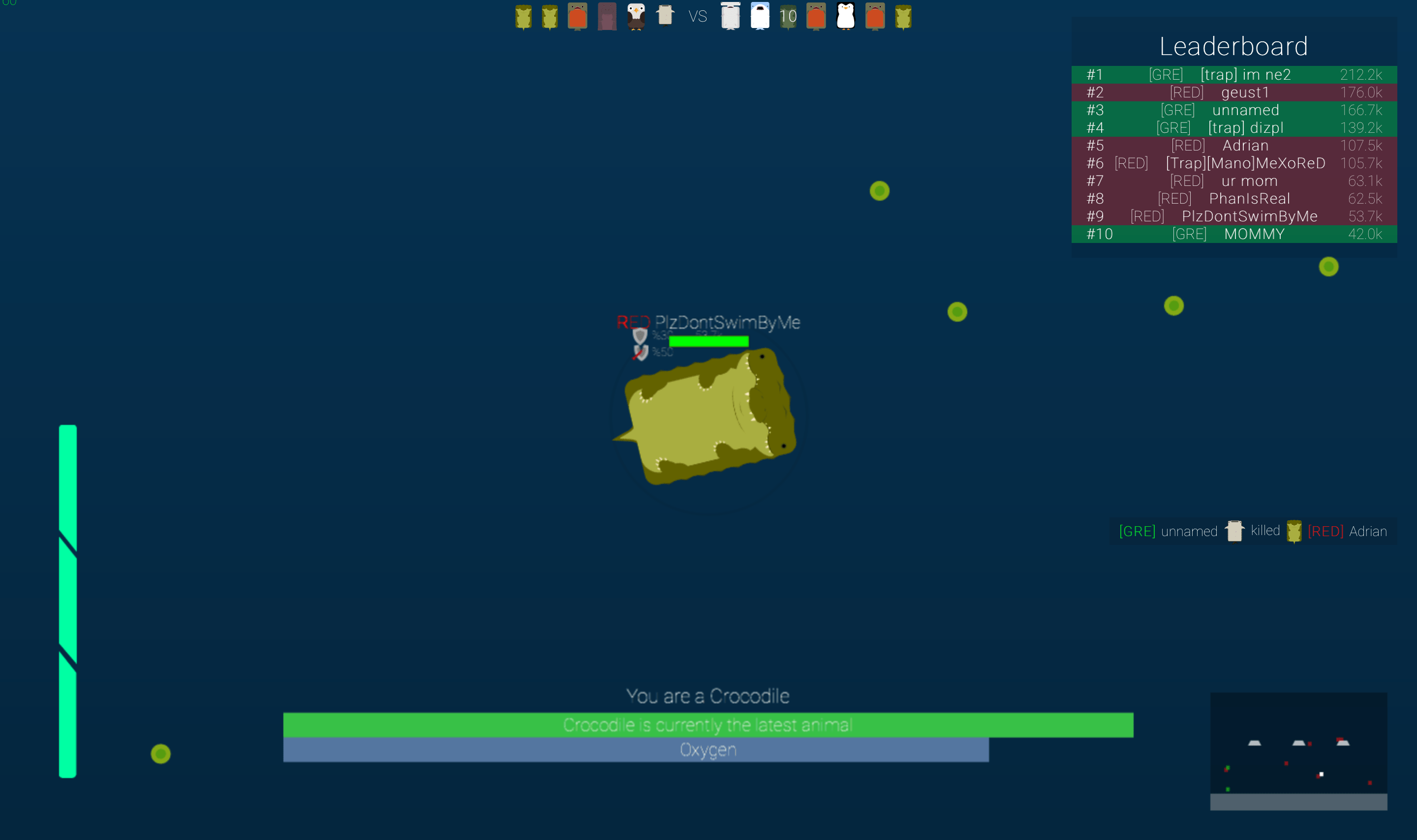 An Undersea Game Where You Evolve To The Top Of The Food Chain