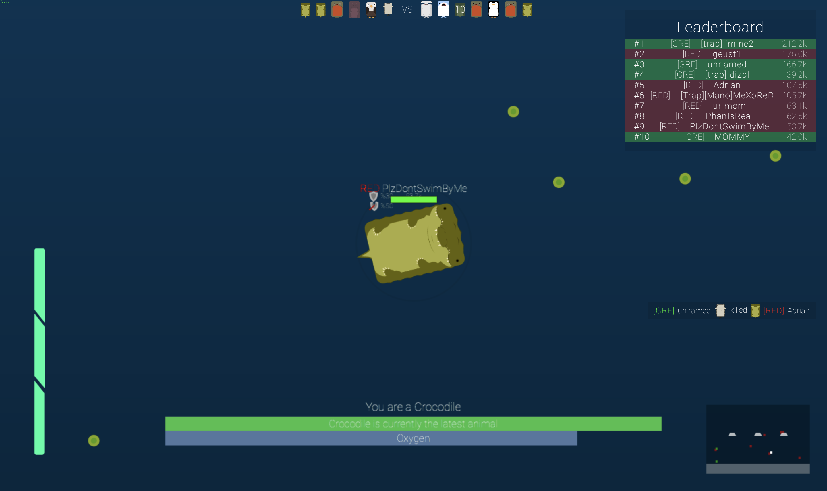 An Undersea Game Where You Evolve To The Top Of The Food Chain